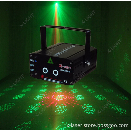 Red and Green 20 Patterns Laser Christmas Lights/ DJ Lights/ Bar Lights